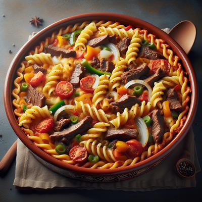 Image of Southwestern Beef and Pasta Casserole