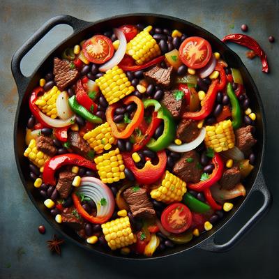 Image of Southwestern Beef Skillet
