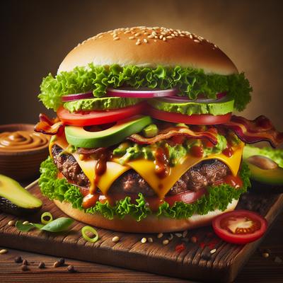 Image of Southwestern Cheeseburgers W W