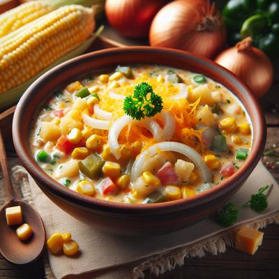 Image of Southwestern Cheesy Corn Chowder
