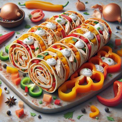 Image of Southwestern Chicken Pinwheels