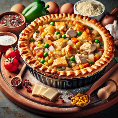 Image of Southwestern Chicken Pot Pie