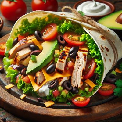 Image of Southwestern Chicken Wraps