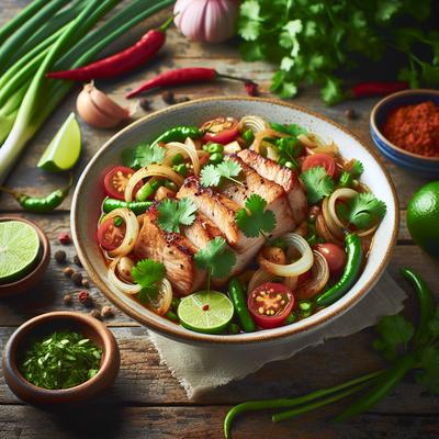 Image of Southwestern Cilantro Pork