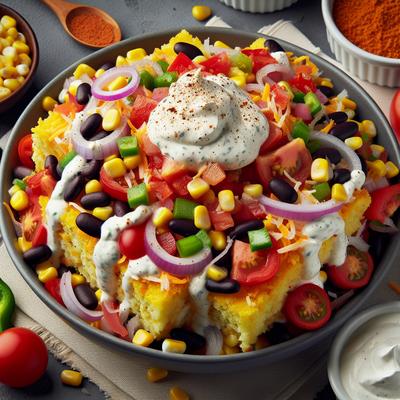 Image of Southwestern Cornbread Salad