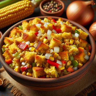 Image of Southwestern Cornbread Stuffing Dressing