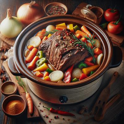Image of Southwestern Crock Pot Pot Roast