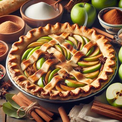 Image of Southwestern Green Apple Pie