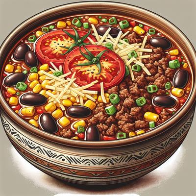 Image of Southwestern Ground Beef Soup