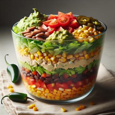 Image of Southwestern Layered Salad