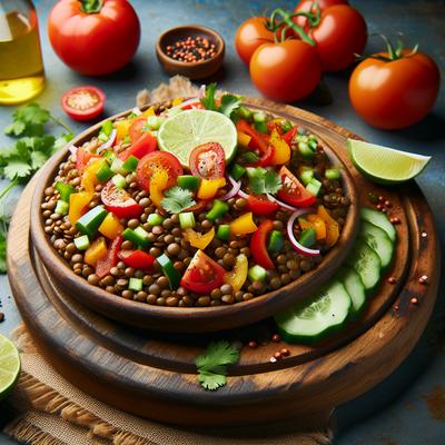 Image of Southwestern Lentil Salad