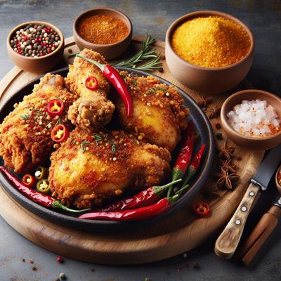 Image of Southwestern Oven Fried Chicken