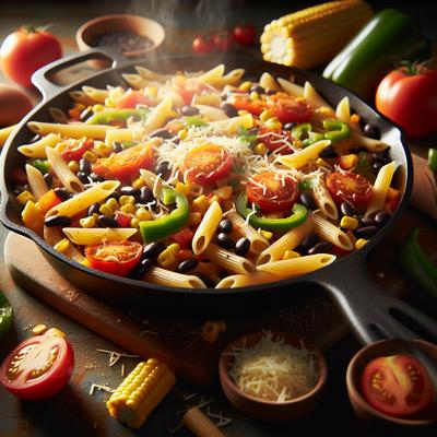 Image of Southwestern Pasta Skillet