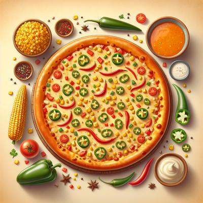 Image of Southwestern Pizza Con Queso