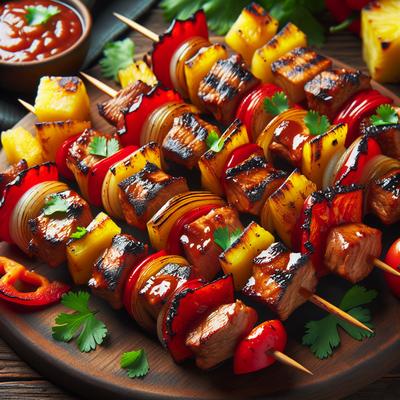 Image of Southwestern Pork Kabobs