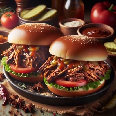 Image of Southwestern Pulled Brisket Sandwiches