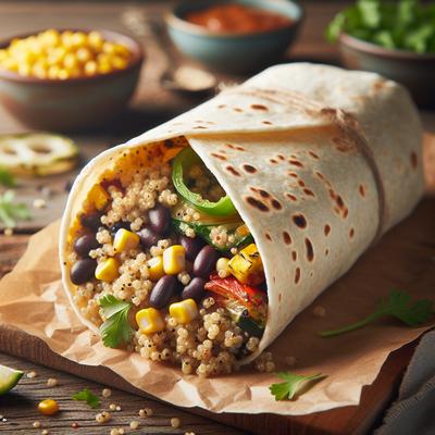 Image of Southwestern Quinoa Burrito
