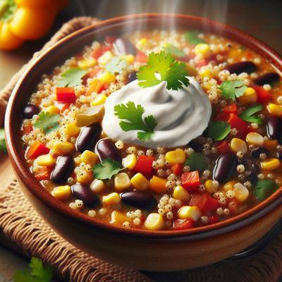 Image of Southwestern Quinoa Chowder
