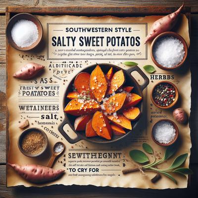 Image of Southwestern Salty Sweet Potatoes to Cry for