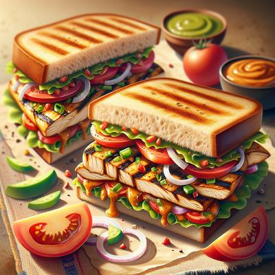 Image of Southwestern Savory Sandwich