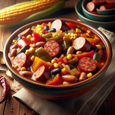 Image of Southwestern Smoked Sausage Stew