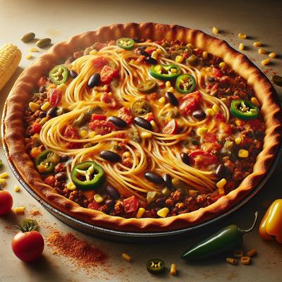 Image of Southwestern Spaghetti Pie