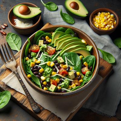 Image of Southwestern Spinach Salad