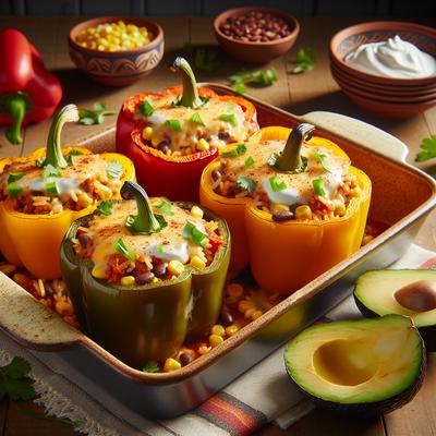 Image of Southwestern Stuffed Bell Peppers