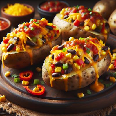 Image of Southwestern Stuffed Potatoes