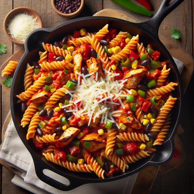 Image of Southwestern Style Pasta Skillet