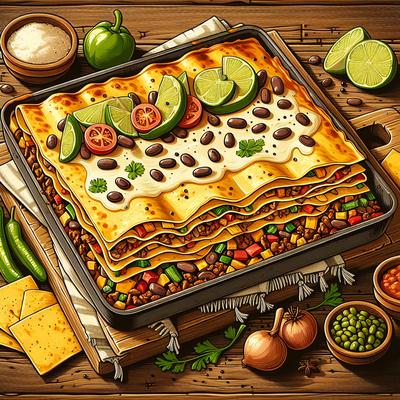 Image of Southwestern Taco Lasagna