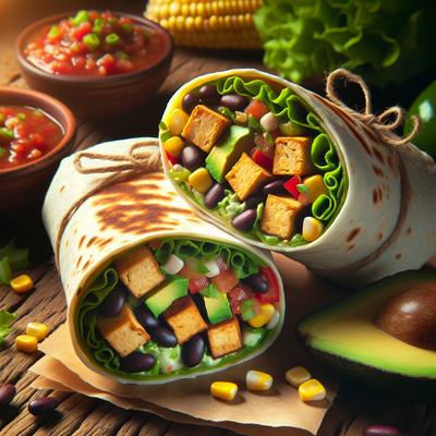 Image of Southwestern Tofu Wraps