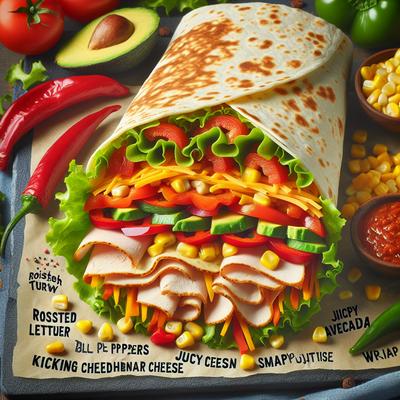 Image of Southwestern Turkey Wraps