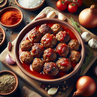 Image of Soutzoukakia Mini Greek Meatballs