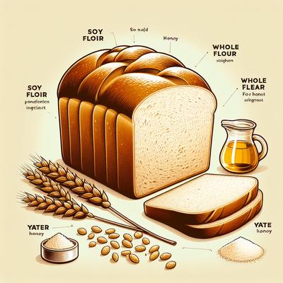 Image of Soy Bread Made in a Bread Machine