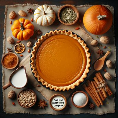 Image of Soy Free Vegan Dairy Free Delicious Pumpkin Pie