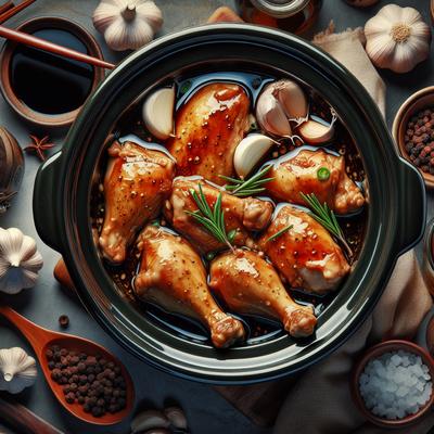 Image of Soy Garlic Chicken for the Crock Pot