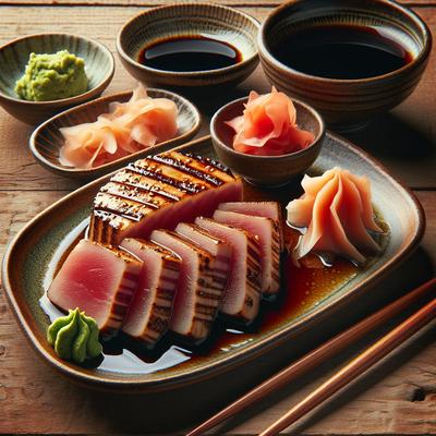 Image of Soy Ginger Seared Ahi Tuna