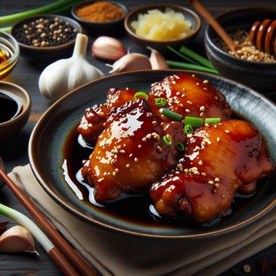 Image of Soy Glazed Chicken Thighs