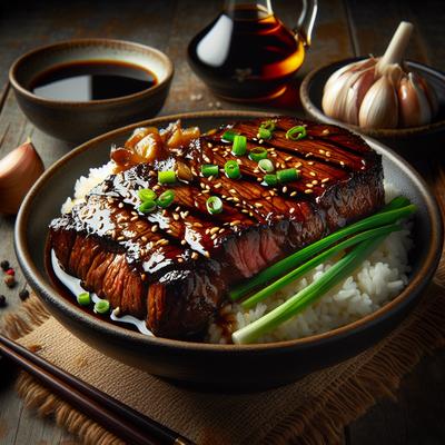 Image of Soy Glazed Flank Steak