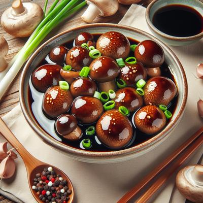 Image of Soy Glazed Mushrooms
