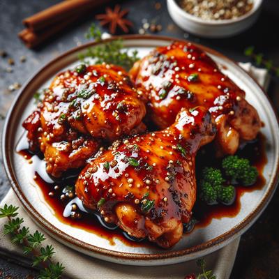 Image of Soy Marinated Chicken Thighs