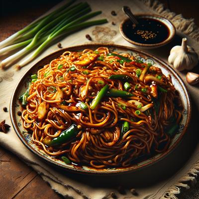 Image of Soy Sauce Fried Noodles