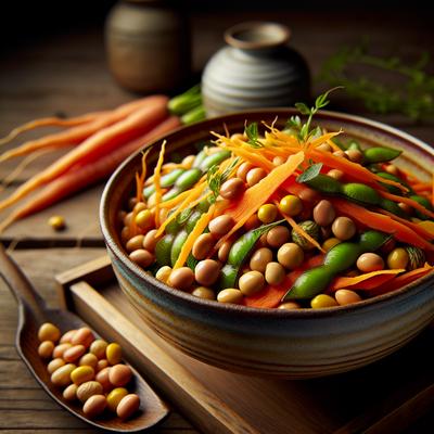 Image of Soybean and Carrot Salad