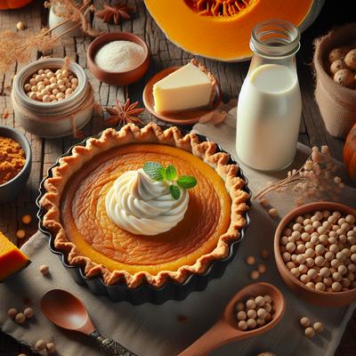 Image of Soymilk Pumpkin Pie
