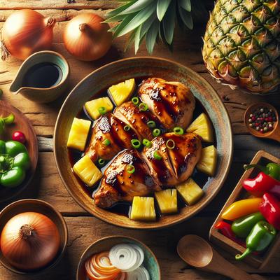 Image of Soyu Chicken Hawaiian Style