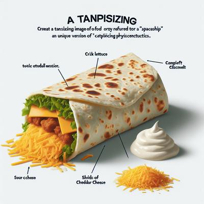 Image of Spaceship Aka New Taco Bell Crunchwrap