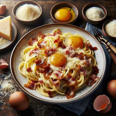 Image of Spaghetti Alla Carbonara from Feast Cookbook