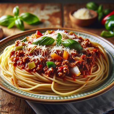 Image of Spaghetti and Meat Sauce