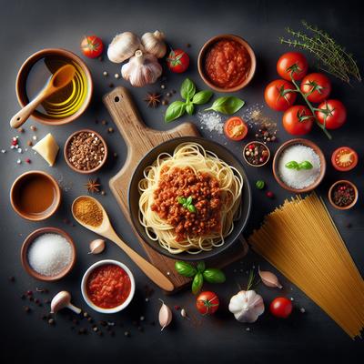 Image of Spaghetti and Meat Sauce Alton Brown
